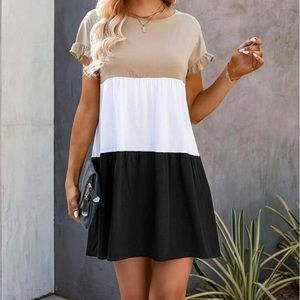 Color block dress